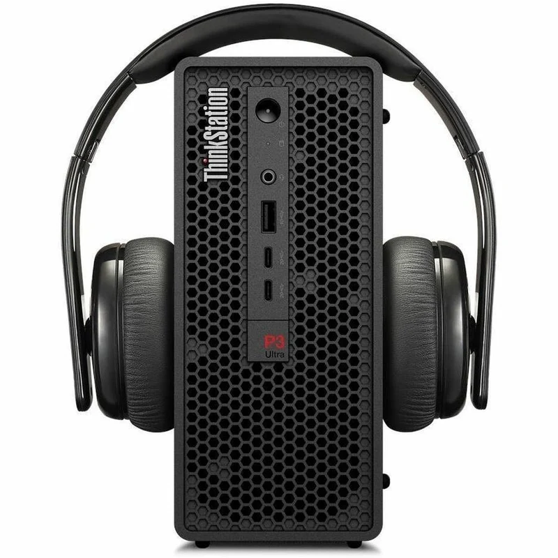 Station de travail Lenovo ThinkStation P3 Ultra Gen 2 30J5002XCA - 1 x Intel Core Ultra 7 2e génération 265 - Technologie vPro - 32 Go - SSD 512 Go - Compact - Noir 30J5002XCA