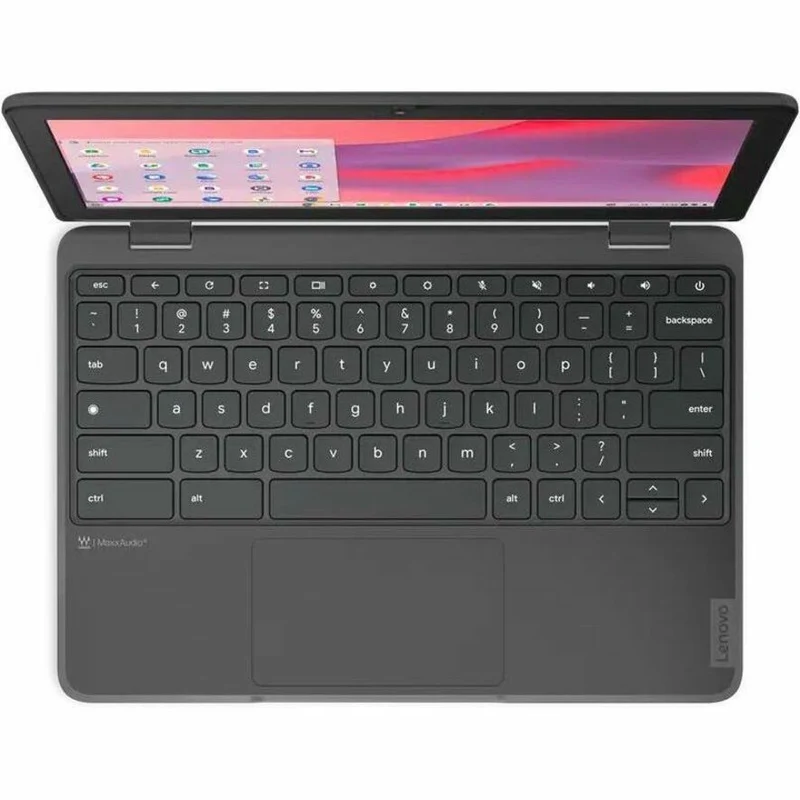Chromebook Lenovo 100e Gen 4 82W0001FUS 11.6" - HD - Octa-core (ARM Cortex A76 + Cortex A55) - 8 Go - 64 Go de mémoire flash - Clavier anglais - Gris graphite 82W0001FUS
