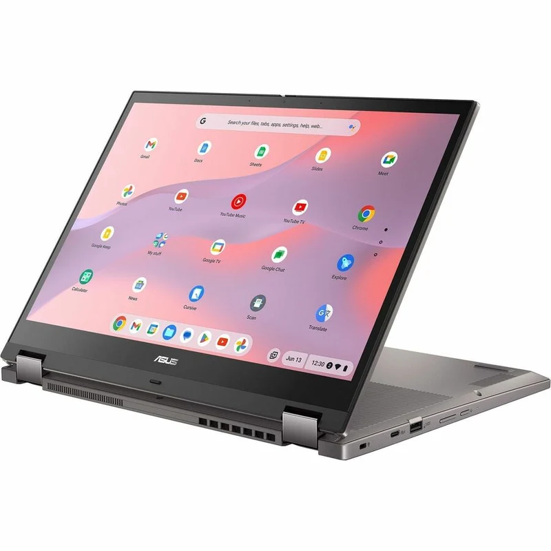Asus Chromebook CB34 Flip CX3401 CB3401FBA-C38256T-CA Chromebook 14 en 2 convertible 1 pouces à écran tactile - WUXGA - Intel Core i3 12e génération i3-1215U - 8 Go - SSD 256 Go - Zinc CB3401FBA-C38256T-CA