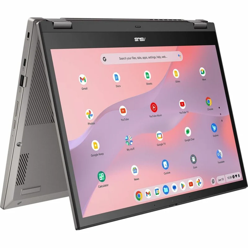 Asus Chromebook CB34 Flip CX3401 CB3401FBA-C38256T-CA Chromebook 14 en 2 convertible 1 pouces à écran tactile - WUXGA - Intel Core i3 12e génération i3-1215U - 8 Go - SSD 256 Go - Zinc CB3401FBA-C38256T-CA