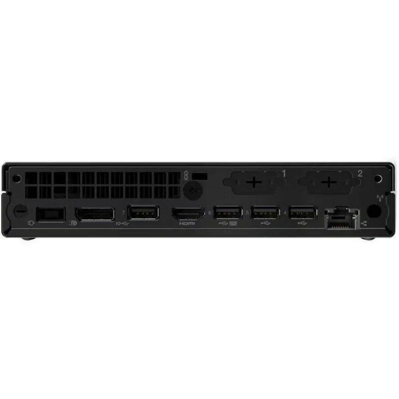 Ordinateur de bureau Lenovo ThinkCentre M75q Gen 5 12RQ001NUS - AMD Ryzen 5 PRO 8600GE - 32 Go - SSD 512 Go - Mini - Noir 12RQ001NUS