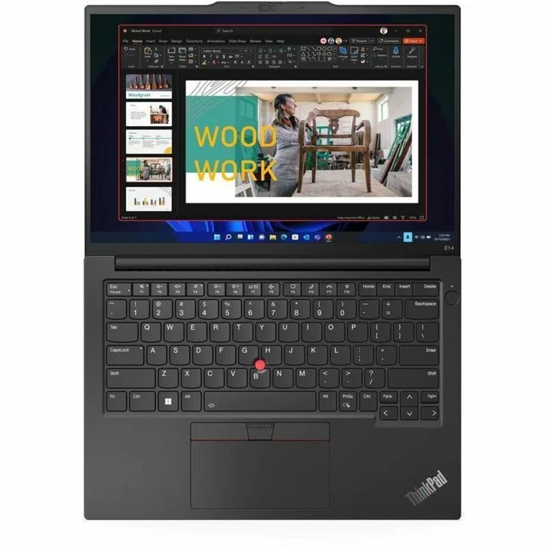 Ordinateur portable Lenovo ThinkPad E14 Gen 5 21JK00CECA 14" - WUXGA - Intel Core i5 13e génération i5-1335U - 16 Go - SSD 256 Go - Clavier français - Noir graphite 21JK00CECA