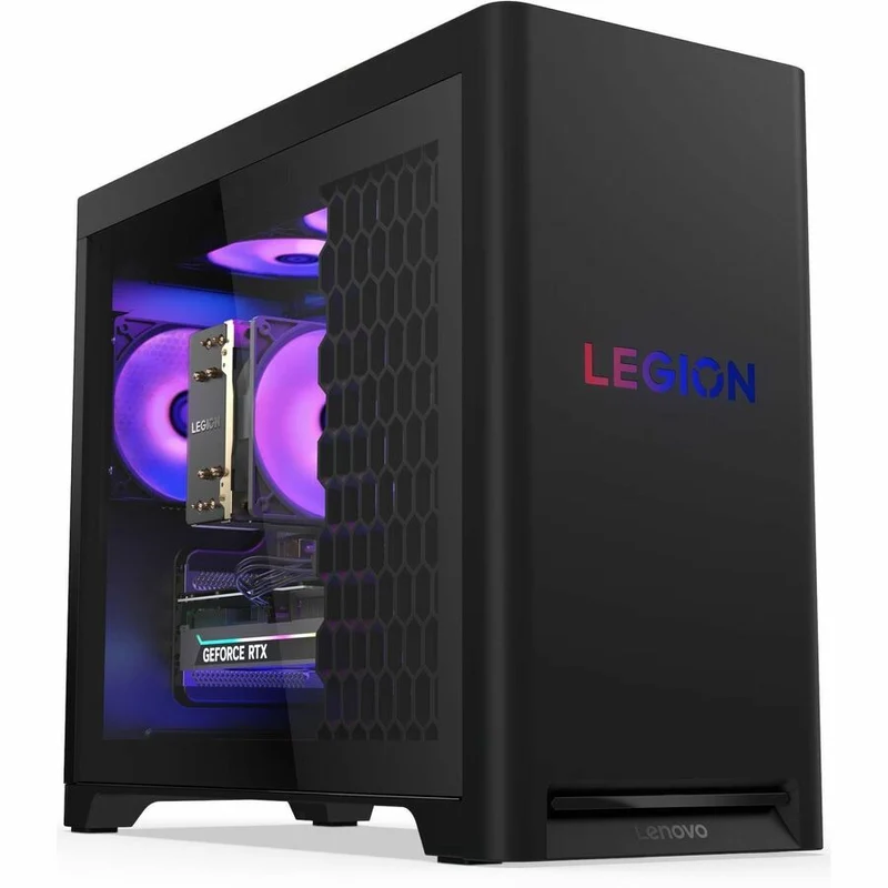 Ordinateur de bureau gaming Lenovo Legion T5 30IAS10 90YA0073US - Intel Core Ultra 7 265F - 16 Go - SSD 1 To - Format tour - Noir Eclipse 90YA0073US