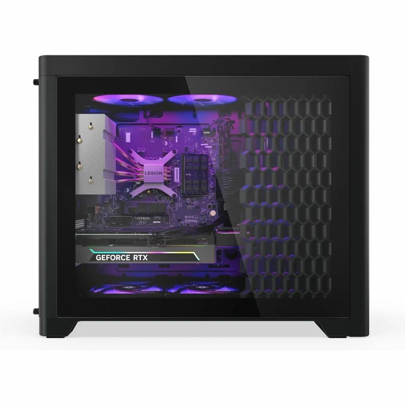 Ordinateur de bureau gaming Lenovo Legion T5 30IAS10 90YA0073US - Intel Core Ultra 7 265F - 16 Go - SSD 1 To - Format tour - Noir Eclipse 90YA0073US