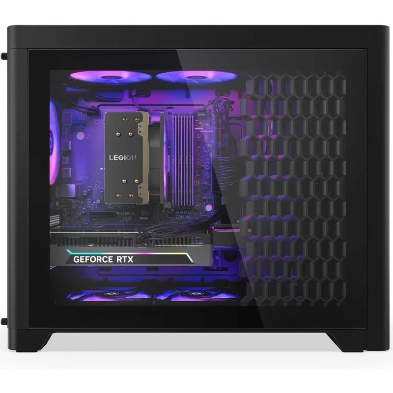 Ordinateur de bureau gaming Lenovo Legion T5 30IAS10 90YA0073US - Intel Core Ultra 7 265F - 16 Go - SSD 1 To - Format tour - Noir Eclipse 90YA0073US