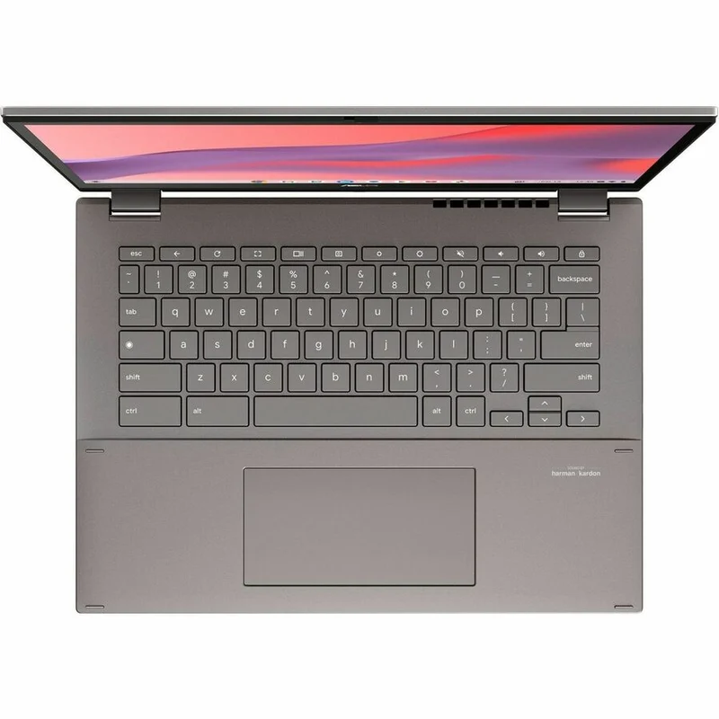 Asus Chromebook CX34 Flip CX3401 CX3401FBA-DSI51T-CB Chromebook 14 en 2 convertible 1 pouces à écran tactile - WUXGA - Intel Core i5 12e génération i5-1235U - 8 Go - SSD 256 Go - Clavier bilingue - Zinc CX3401FBA-DSI51T-CB