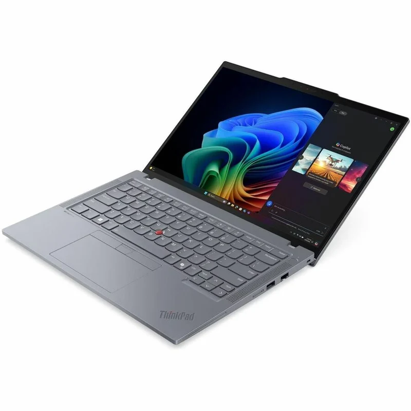 Ordinateur portable Lenovo ThinkPad T14 Gen 6 21QJ00CRUS 14" Copilot+ - WUXGA - AMD Ryzen AI 5 PRO 340 - 16 Go - SSD 256 Go - Clavier anglais - Gris 21QJ00CRUS