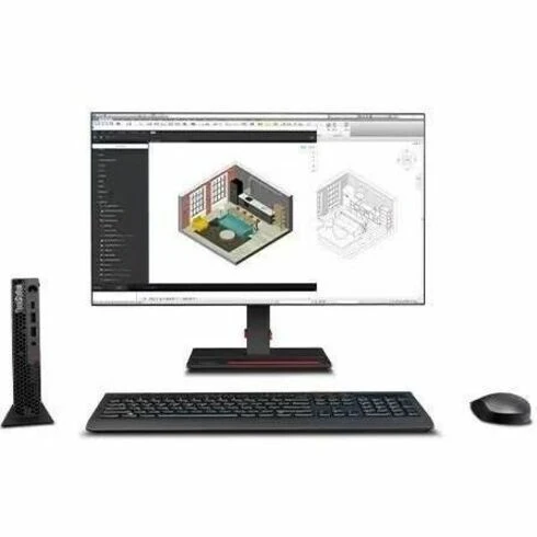 Station de travail Lenovo ThinkStation P3 Gen 2 30K5001SCA - 1 x Intel Core Ultra 7 265 - Technologie vPro - 32 Go - SSD 1 To - Mini - Noir 30K5001SCA