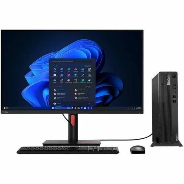 Ordinateur de bureau Lenovo ThinkCentre M75s Gen 5 12TA0016US - AMD Ryzen 5 PRO 8600G - 32 Go - SSD 512 Go - Compact - Noir 12TA0016US