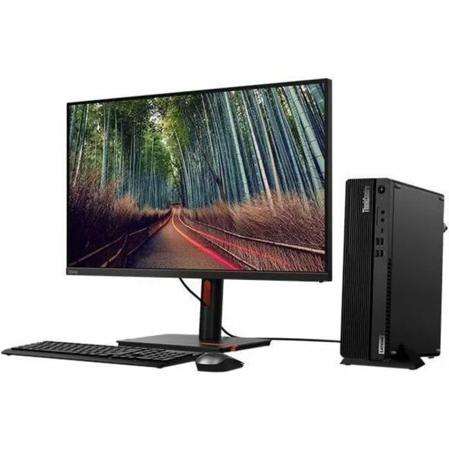 Ordinateur de bureau Lenovo ThinkCentre M75s Gen 5 12TA0016US - AMD Ryzen 5 PRO 8600G - 32 Go - SSD 512 Go - Compact - Noir 12TA0016US