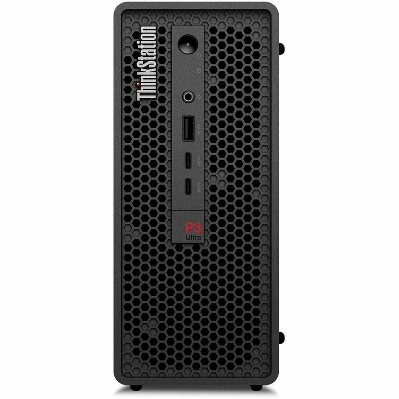 Station de travail Lenovo ThinkStation P3 Ultra Gen 2 30J50039CA - 1 x Intel Core Ultra 5 2nd Gen 235 - 16 Go - SSD 512 Go - Compact - Noir 30J50039CA
