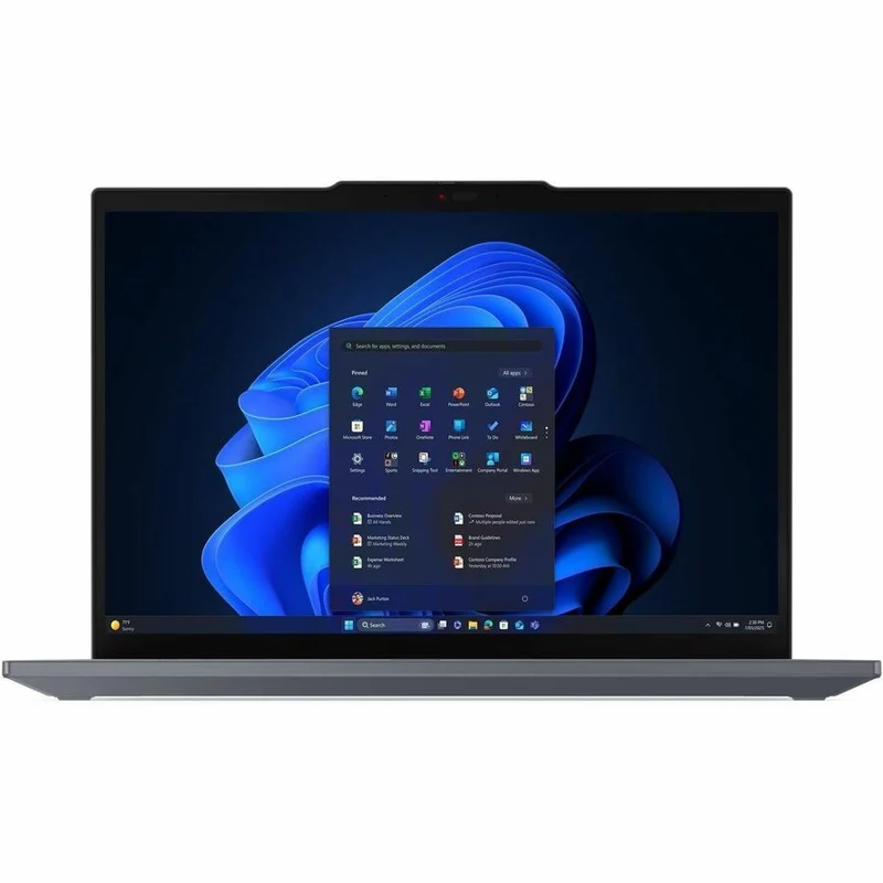 Ordinateur portable Lenovo ThinkPad T14 Gen 6 21QC001YUS 14" avec écran tactile - WUXGA - Intel Core Ultra 5 225U - 16 Go - SSD 512 Go - Clavier anglais - Gris 21QC001YUS
