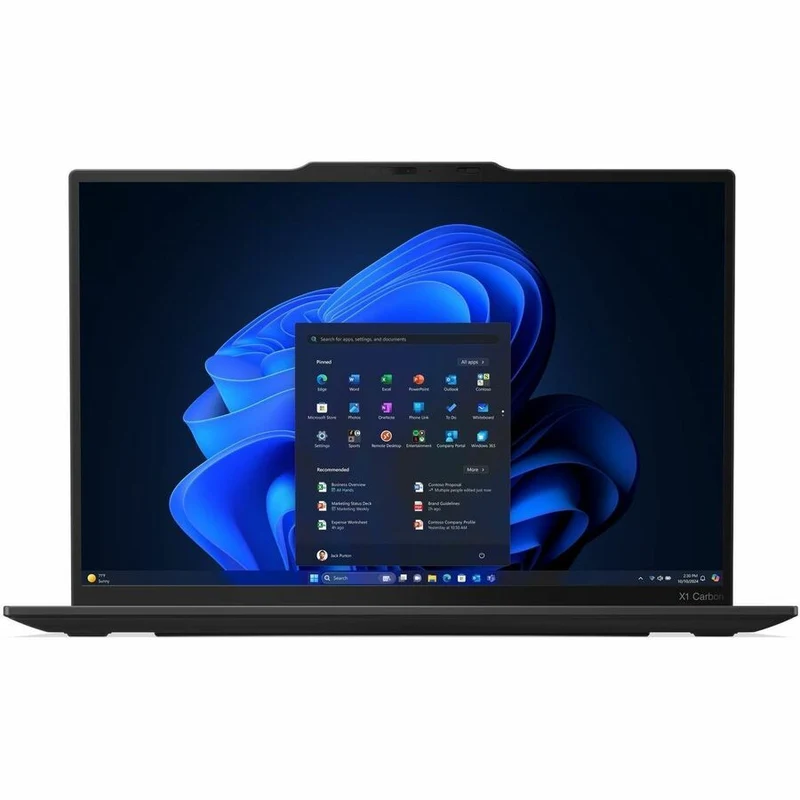 Ultrabook Lenovo ThinkPad X1 Carbon Gen 13 21NX00FSUS 14" - WUXGA - Intel Core Ultra 5 235U - Plateforme Intel Evo - 16 Go - SSD 512 Go - Clavier anglais - Noir 21NX00FSUS