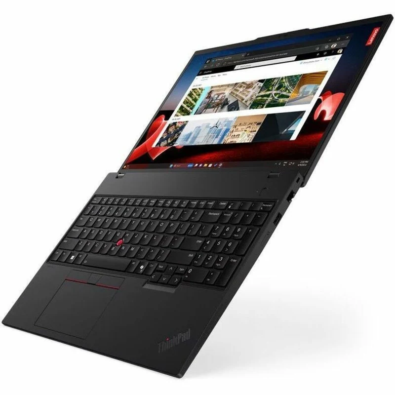 Ordinateur portable Lenovo ThinkPad T16 Gen 3 21MN006YUS 16" avec écran tactile - WUXGA - Intel Core Ultra 7 155U - 16 Go - SSD 512 Go - Clavier anglais - Noir 21MN006YUS