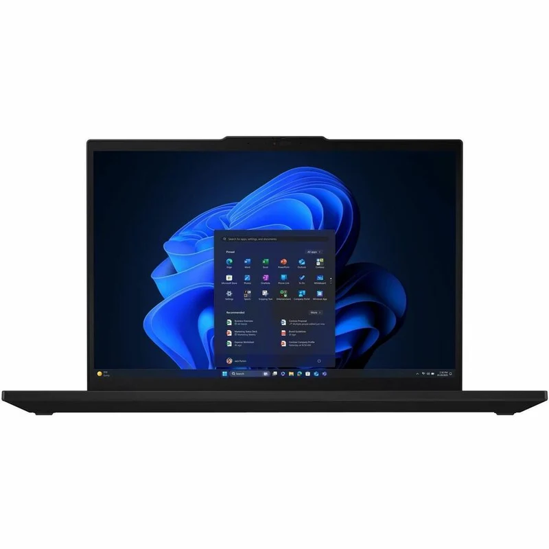 Ordinateur portable Lenovo ThinkPad T16 Gen 4 21QE001UCA 16 pouces avec écran tactile - WUXGA - Intel Core Ultra 5 225U - 16 Go - SSD 512 Go - Clavier français canadien - Noir 21QE001UCA