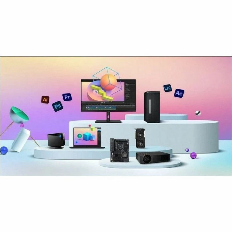 Ordinateur tout-en-un Asus ExpertCenter P400 P470VAT-C73P-CB - Intel Core i7 13e génération i7-13620H - 16 Go - SSD 1 To - Écran tactile Full HD 27" - Ordinateur de bureau P470VAT-C73P-CB