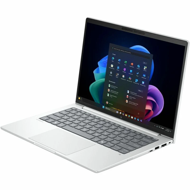 Ordinateur portable HP EliteBook 8 G1i 14" à écran tactile - WUXGA - Intel Core Ultra 5 228V - 32 Go - SSD 512 Go - Clavier anglais - Aluminium argent glacier BG7N7UT#ABA