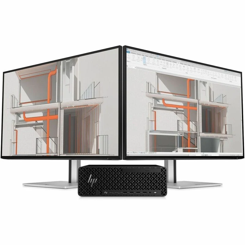 Station de travail HP Z2 G1i - Intel Core Ultra 5 235 - 16 Go - SSD 512 Go - Compact - Noir BW0Z4UT#ABA