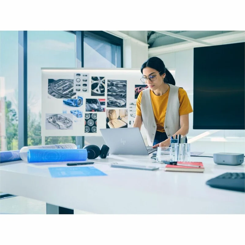 Station de travail mobile HP ZBook 8 G1i 14" - WUXGA - Intel Core Ultra 7 265U - Technologie vPro - 16 Go - SSD 512 Go - Clavier anglais - Argent météore BP6K8UT#ABA