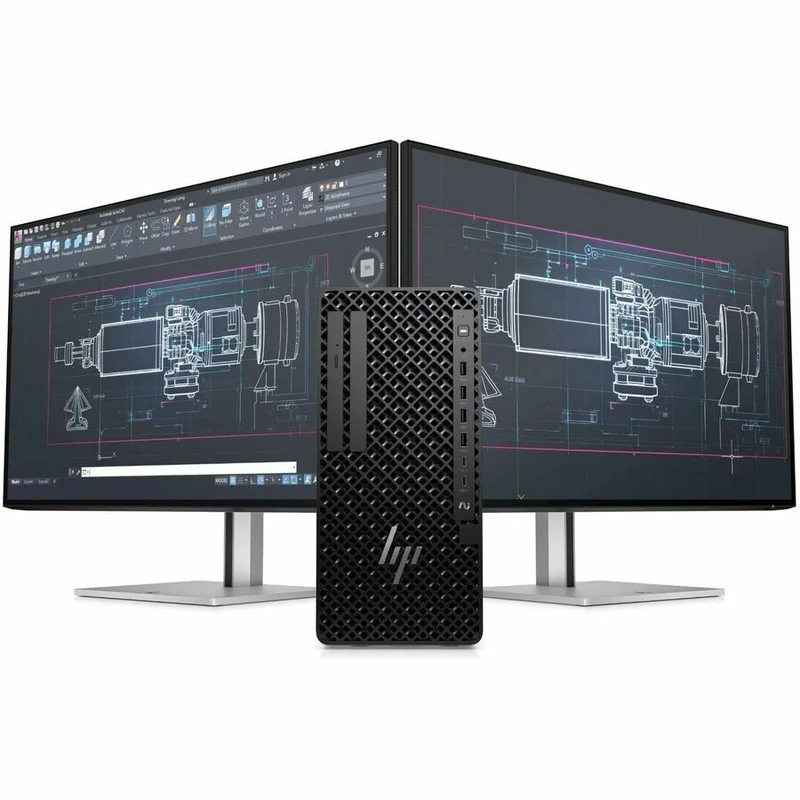 Ordinateur de bureau HP Z1 G1i - Intel Core Ultra 5 235 - 16 Go - SSD 512 Go - Tour - Noir BS7N1UT#ABA