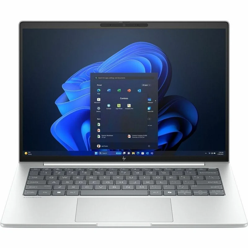 Ordinateur portable HP EliteBook 8 G1i 14" - WUXGA - Intel Core Ultra 5 225U - 16 Go - SSD 512 Go - Clavier anglais et français - Argent glacier C2EP2UT#ABL