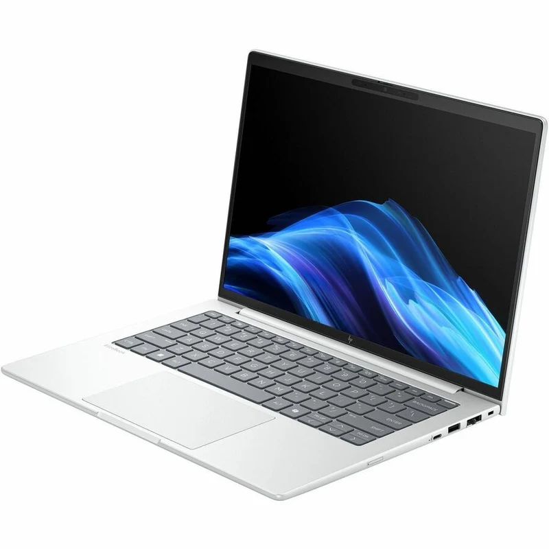 Ordinateur portable HP EliteBook 8 G1a 14" Copilot+ - WUXGA - AMD Ryzen 5 PRO 230 - 16 Go - SSD 512 Go - Clavier anglais - Argent glacier C03QDUT#ABA