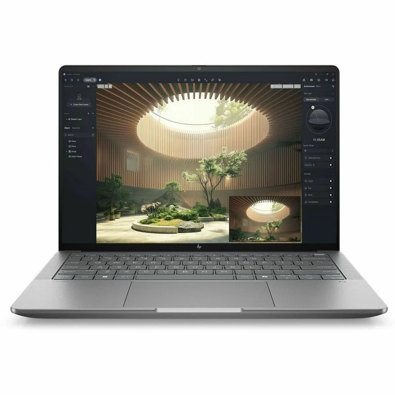 Station de travail mobile tactile HP ZBook Ultra G1a 14" - 2.8K - AMD Ryzen AI MAX PRO 390 - 64 Go - Clavier anglais - Argent météore - Smart Buy BF6U2UT#ABA