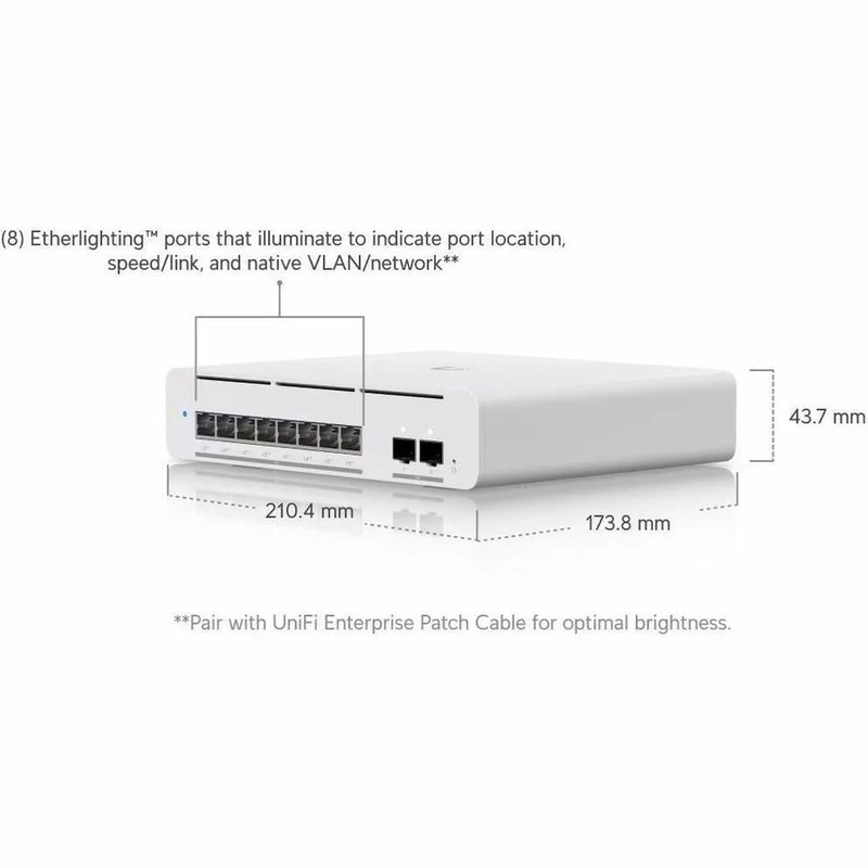 Ubiquiti Pro XG 8 PoE USW-Pro-XG-8-PoE