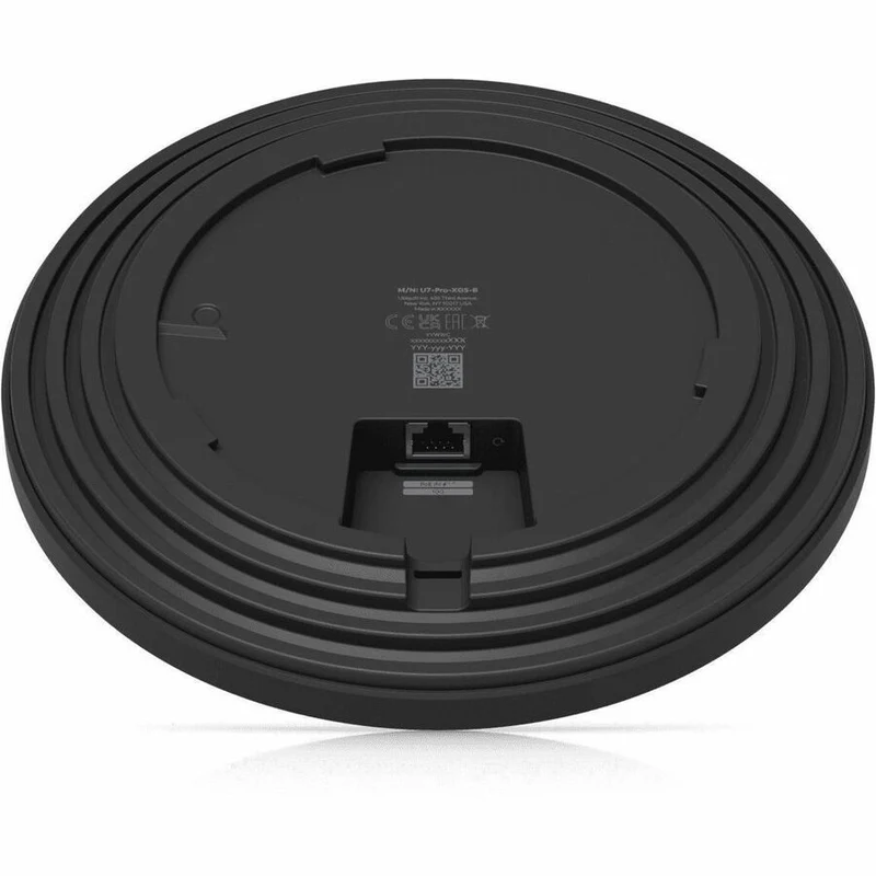 Point d'accès sans fil Ubiquiti U7 Pro tribande Wi-Fi 7 IEEE 802.11n/ac/ax/be/v/r/k 8.60 Gbit/s - Noir U7-Pro-XGS-B