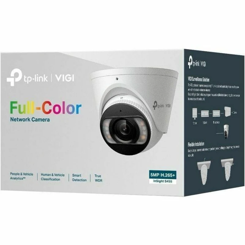 Caméra réseau TP-Link InSight S455 5 mégapixels - Couleur - Tourelle InSight S455-4 mm