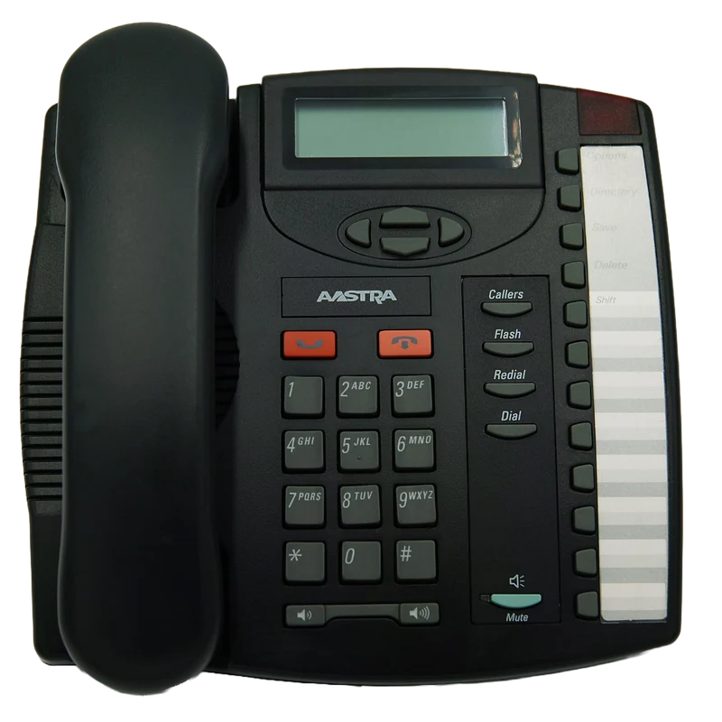 Téléphone analogique alimenté par ligne Aastra/Mitel M9116LP - Reconditionné