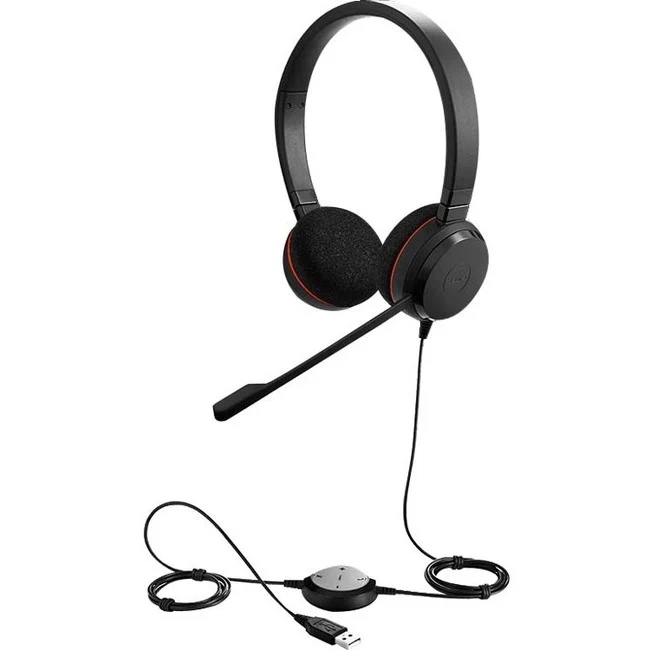 Casque stéréo USB AC Jabra Evolve 20 MS 4999-823-189-01