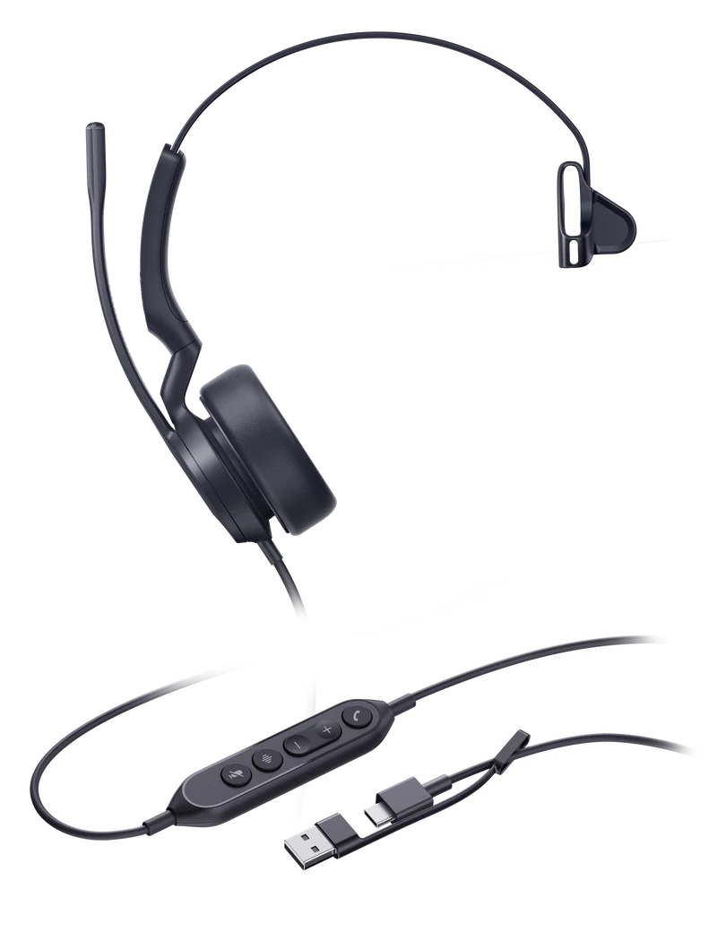 Yealink UH44 Mono UC USB-C/A