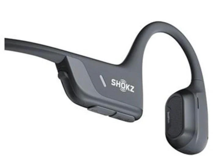 Casque stéréo Bluetooth Shokz OpenComm2 avec micro antibruit et conduction osseuse - Étanche IP55 - 16 h d'autonomie en conversation - Noir cosmique C120-AN-BK-CA-326