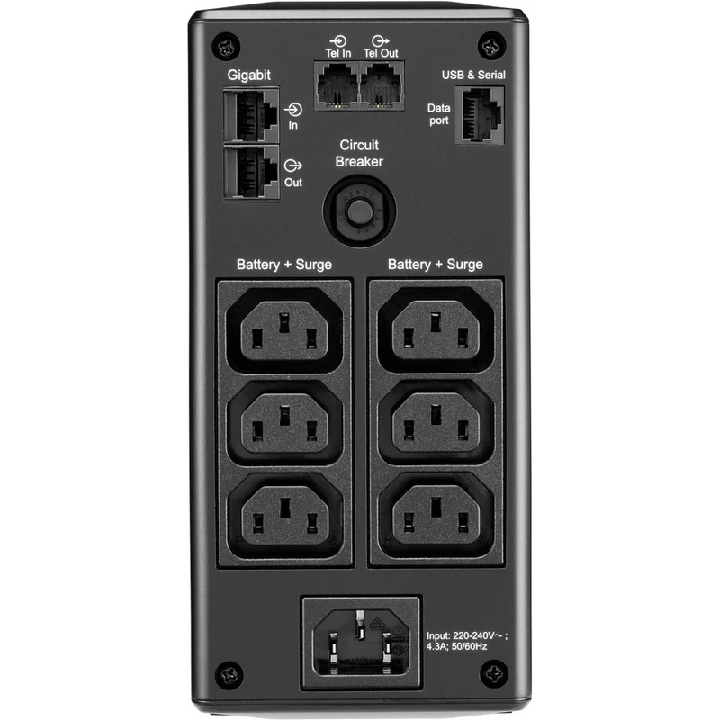 Onduleur tour APC by Schneider Electric Back-UPS Pro BR650MI 650 VA BR650MI