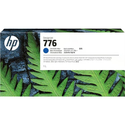 Cartouche d'encre à jet d'encre d'origine HP 776 - Pack bleu chromatique 1XB04A