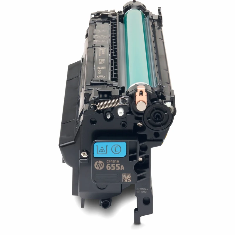 Cartouche de toner laser d'origine HP 655A (CF451A) - Cyan - 1 pièce CF451A
