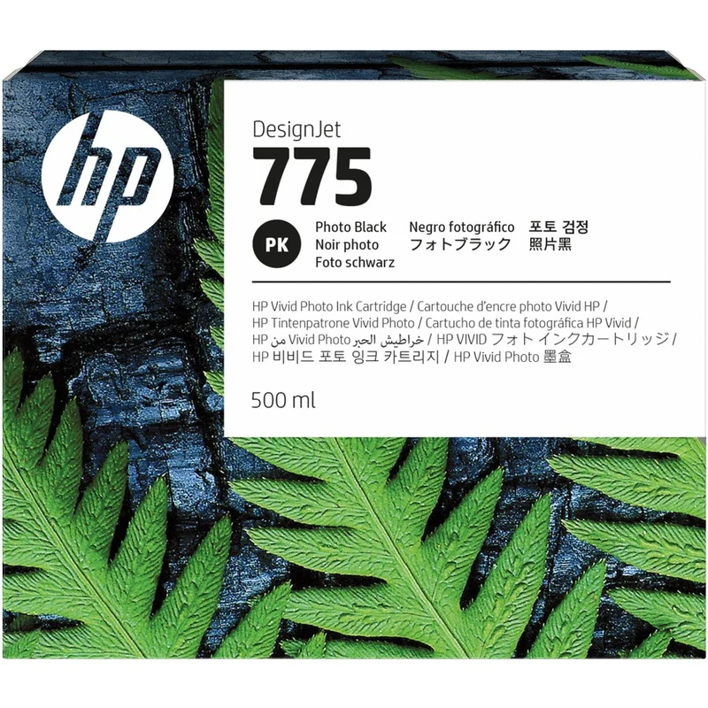 Cartouche d'encre à jet d'encre d'origine HP 775 - Pack photo noir 1XB21A