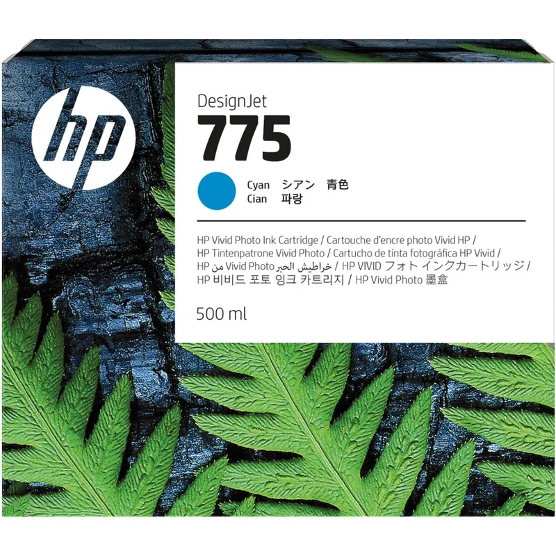 Cartouche d'encre à jet d'encre d'origine HP 775 - Pack cyan 1XB17A