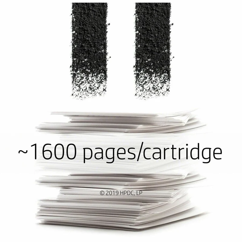 Cartouche de toner laser d'origine HP 85A - Noir - Lot de 2 CE285AD