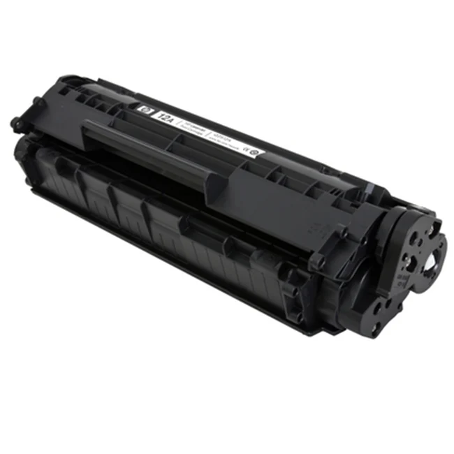 Cartouche de toner laser d'origine HP 12A - Noir - 2/paquet Q2612D-2PK
