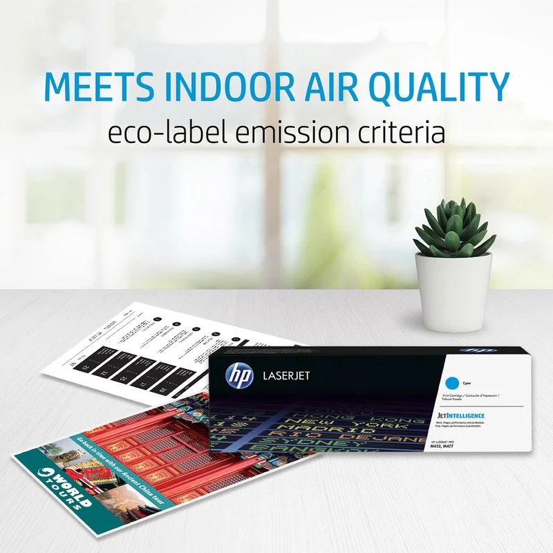 Cartouche de toner laser HP 648A (CE261A) d'origine à rendement standard - Paquet unique - Cyan - 1 unité CE261A