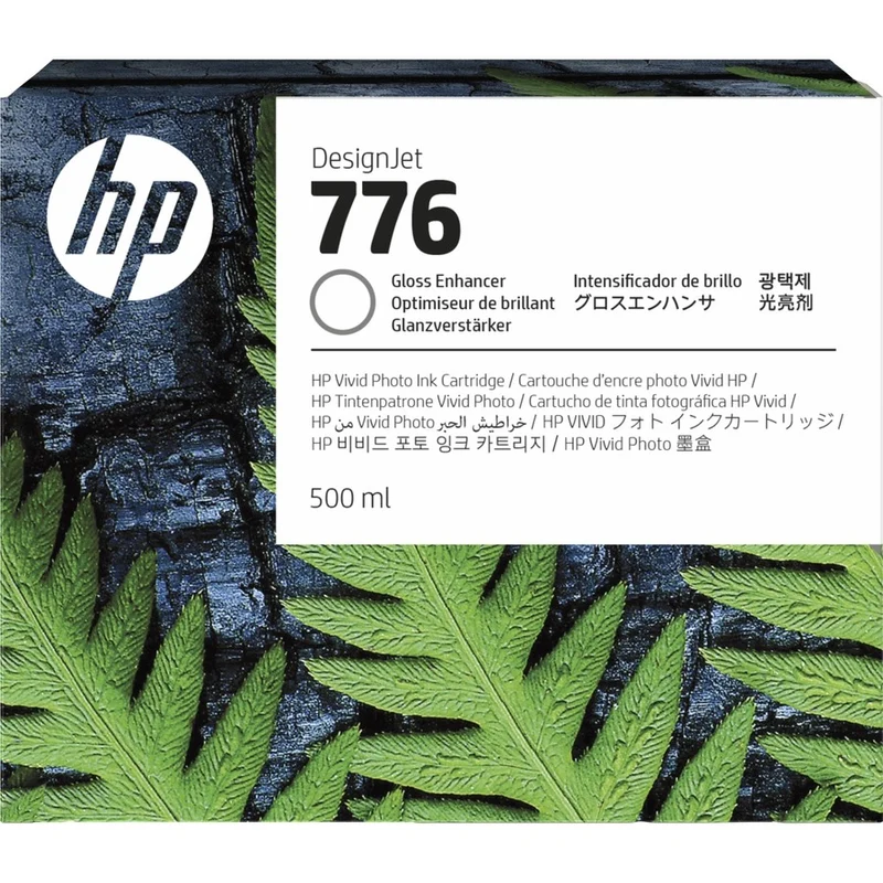 Cartouche d'encre à jet d'encre d'origine HP 776 - Pack d'amélioration de la brillance 1XB06A