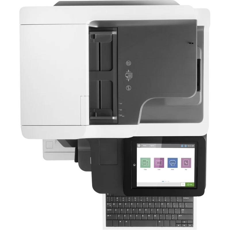 Imprimante multifonction laser HP LaserJet M635 M635z - Monochrome - Copieur/Fax/Scanner - Impression monochrome 65 ppm - Impression 1200 x 1200 - Impression recto verso automatique - 300000 3200 pages par mois - 600 feuilles en entrée - Scanner couleur - Numérisation optique 7 - Fax monochrome - Gigabit Ethernet 99PSXNUMXA#BGJ