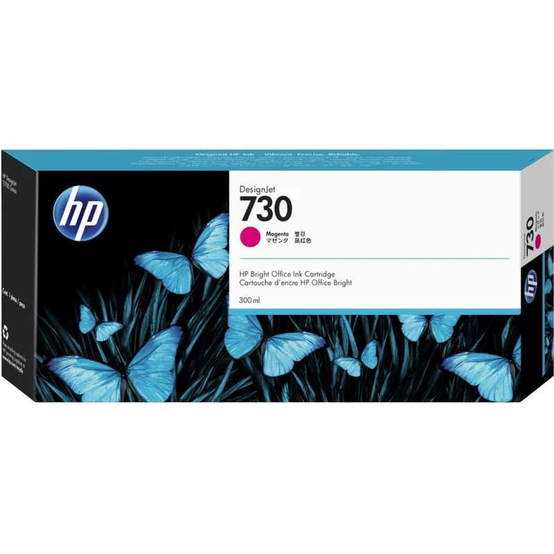 Cartouche d'encre à jet d'encre HP 730 - Pack magenta P2V69A