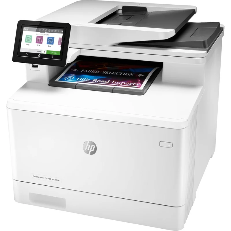 Imprimante multifonction laser HP LaserJet Pro M479 M479fdw - Couleur - Copieur/Télécopieur/Scanner - 28 ppm en monochrome/28 ppm en couleur - Impression 600 x 600 ppp - Impression recto verso automatique - 50000 300 pages - 1200 feuilles - Entrée 1 80 ppp - Numérisation optique - LAN sans fil - Mopria WXNUMXAXNUMXA#BGJ