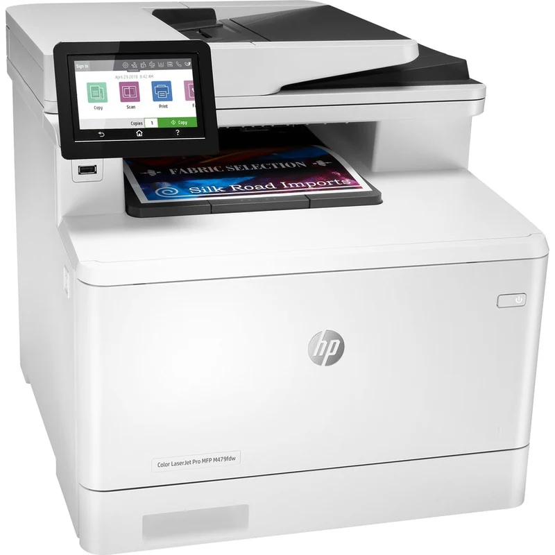 Imprimante multifonction laser HP LaserJet Pro M479 M479fdw - Couleur - Copieur/Télécopieur/Scanner - 28 ppm en monochrome/28 ppm en couleur - Impression 600 x 600 ppp - Impression recto verso automatique - 50000 300 pages - 1200 feuilles - Entrée 1 80 ppp - Numérisation optique - LAN sans fil - Mopria WXNUMXAXNUMXA#BGJ