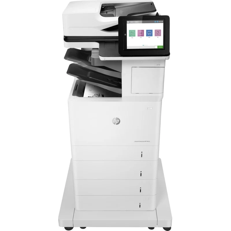 Imprimante multifonction laser HP LaserJet Enterprise M634z - Monochrome - Copieur/Fax/Scanner - Impression monochrome 55 ppm - Impression 1200 1200 x 300000 2300 dpi - Impression recto verso automatique - 600 7 pages - Entrée 96 XNUMX feuilles - Numérisation optique XNUMX dpi - LAN sans fil - Mopria - Wi-Fi Direct XNUMXPSXNUMXA#BGJ