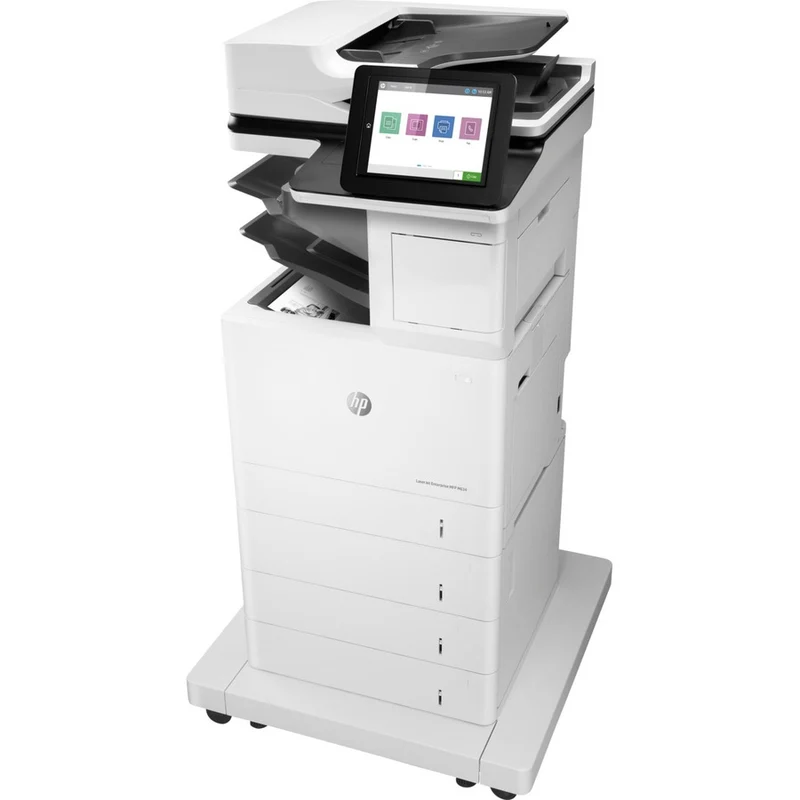 Imprimante multifonction laser HP LaserJet Enterprise M634z - Monochrome - Copieur/Fax/Scanner - Impression monochrome 55 ppm - Impression 1200 1200 x 300000 2300 dpi - Impression recto verso automatique - 600 7 pages - Entrée 96 XNUMX feuilles - Numérisation optique XNUMX dpi - LAN sans fil - Mopria - Wi-Fi Direct XNUMXPSXNUMXA#BGJ