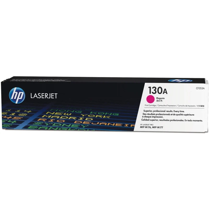 Cartouche de toner laser d'origine HP 130A - Pack magenta CF353A